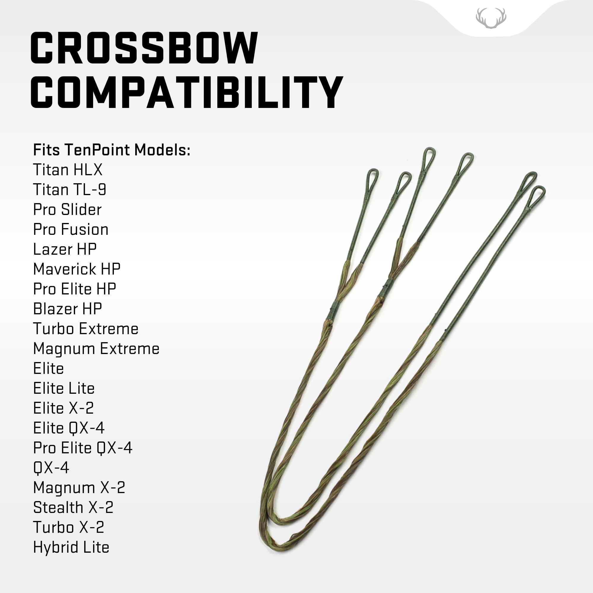 TenPoint replacement cables for Pro Slider provide reliable string performance.