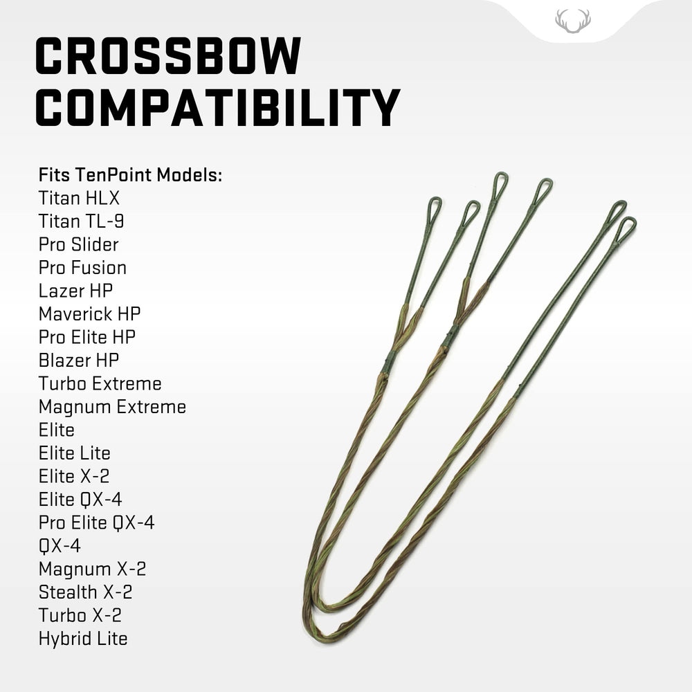 TenPoint replacement cables for Pro Slider provide reliable string performance.