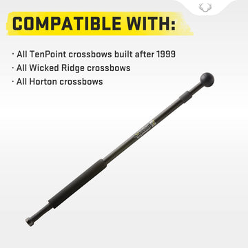 TenPoint SteddyEddy clip and mounting hardware keeps gear secure and ready.