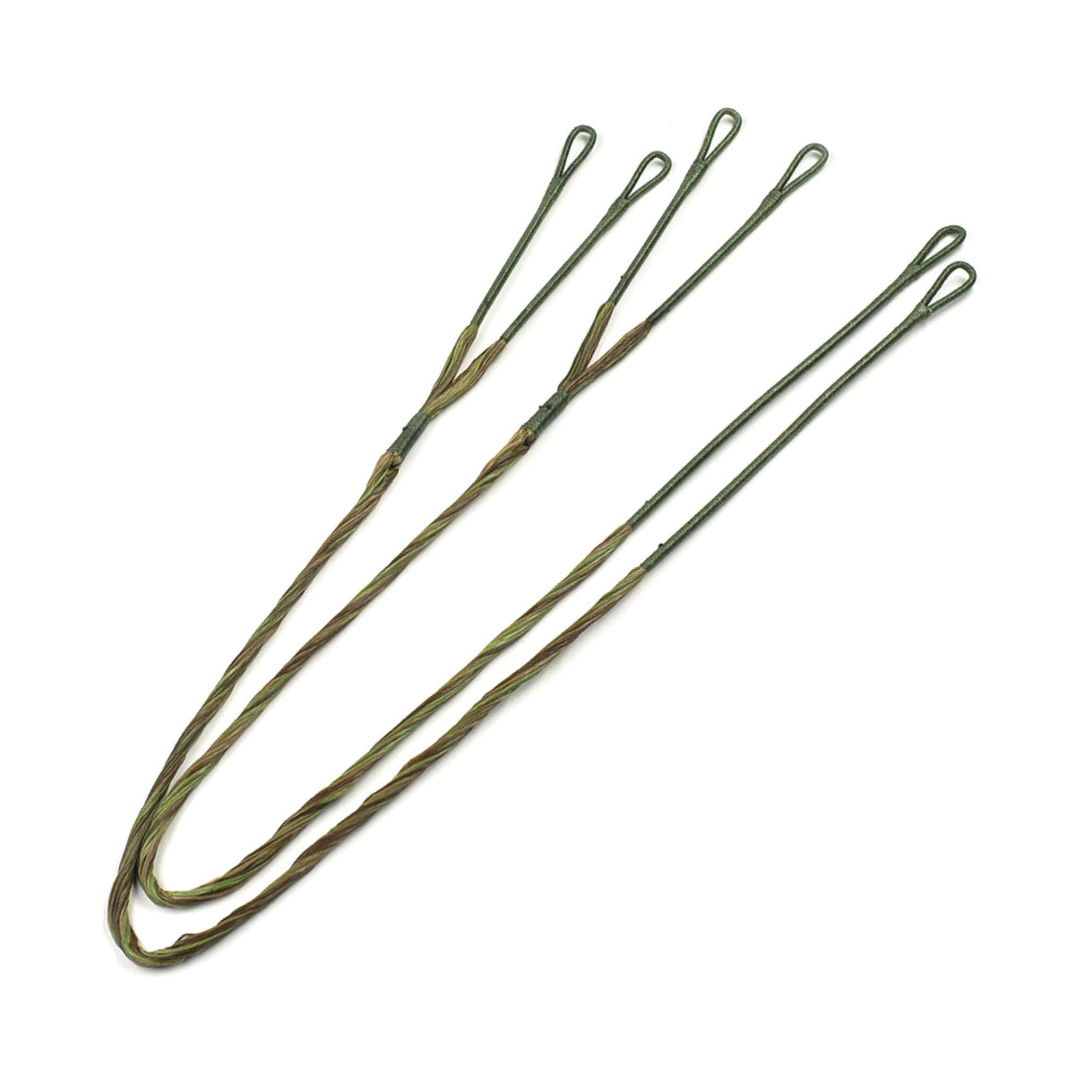 TenPoint Turbo S1 cable pair close-up shows high-quality construction for reliable string performance.