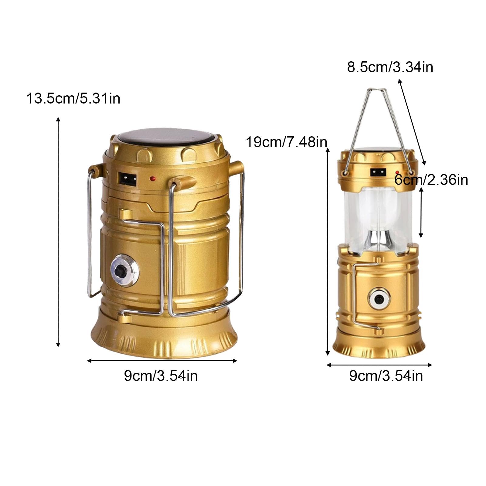Tent Lights for Camping ideal for night fishing with a strong beam.