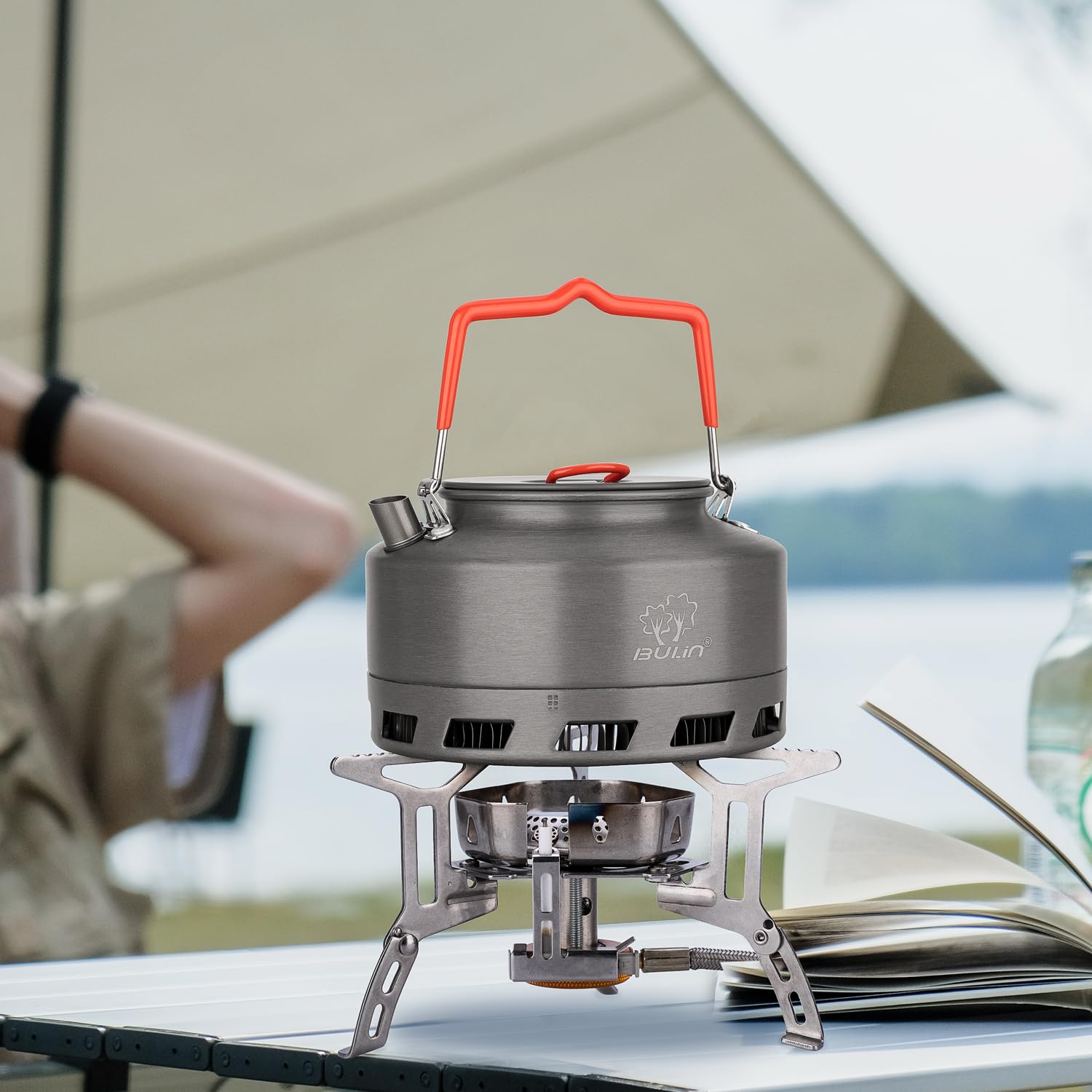 Tentock 1.6L kettle height 90mm diameter 175mm for groups.