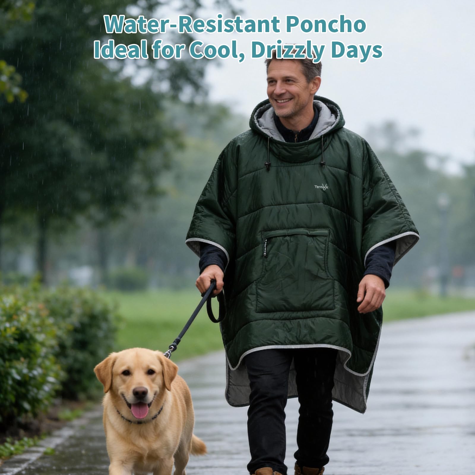 Tentock blanket is machine washable for easy cleaning after trips.