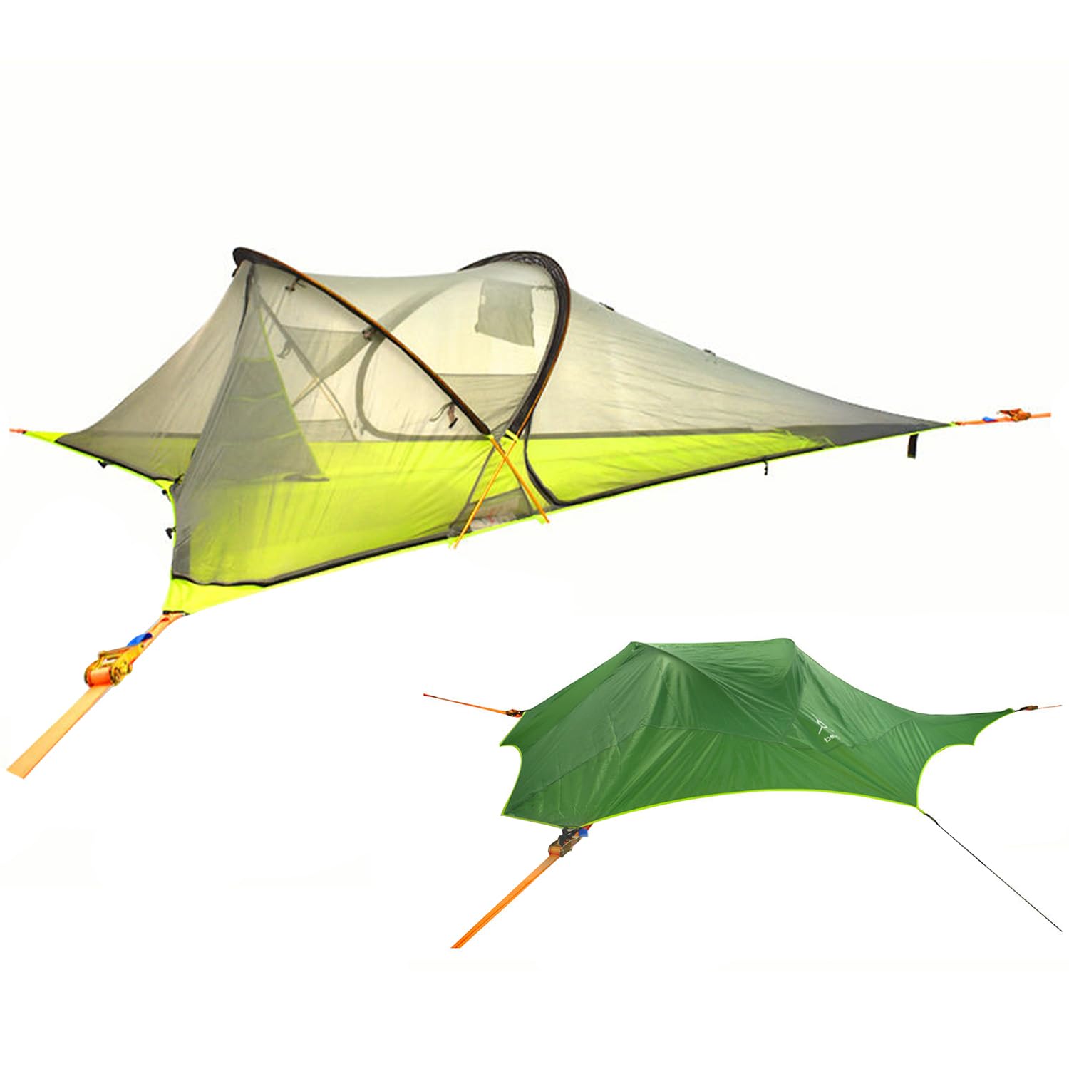 Tentsile Connect V3 packaged in a compact duffel bag for portability.