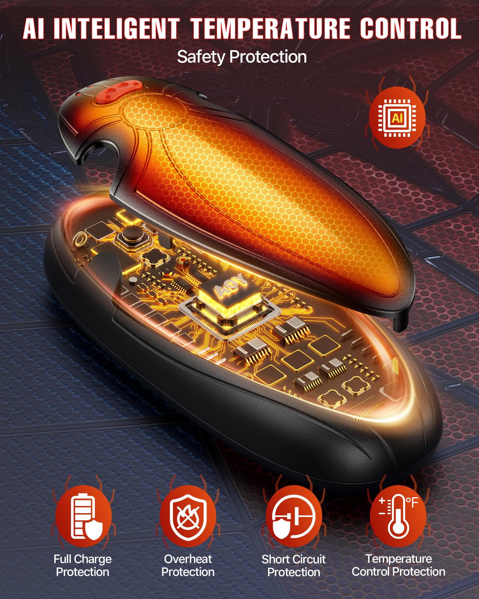 Tenvolti charging case powers warmers for up to three full cycles.