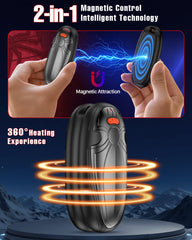Tenvolti heat levels LED indicators show temperature and charging status