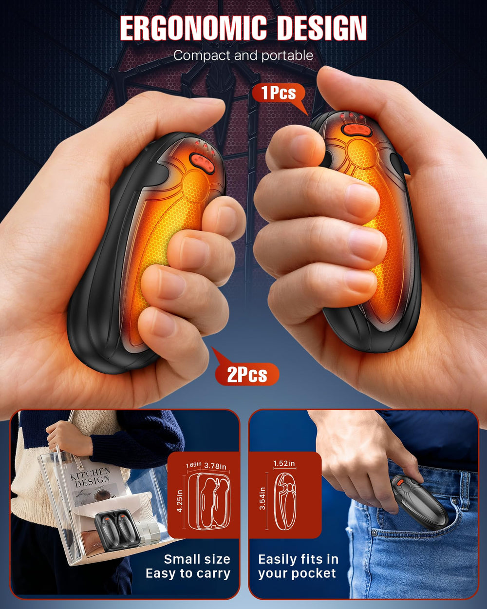 Tenvolti magnetic join 360 heat demonstrates seamless two-in-one design