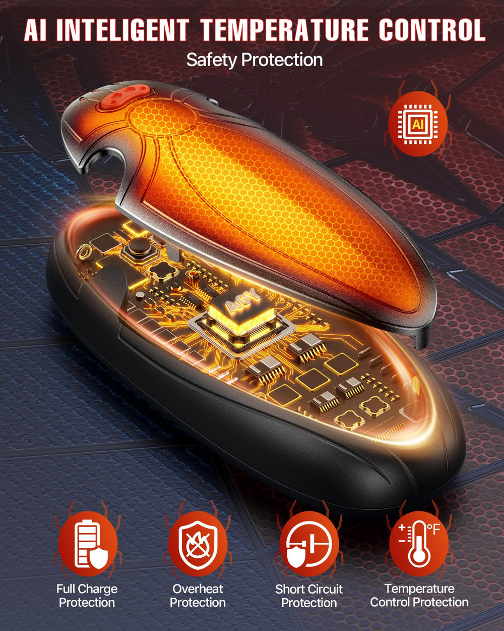 Tenvolti winter outdoor use for golf and camping captures outdoor warmth