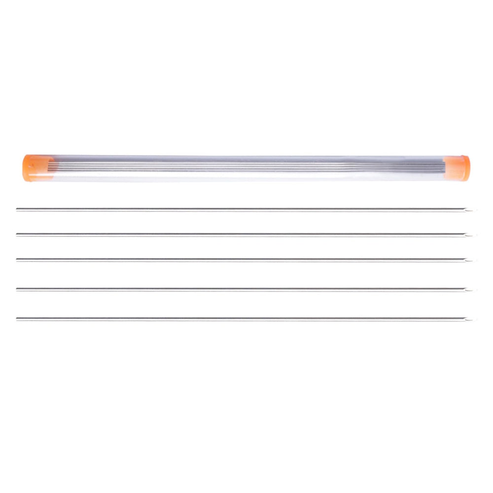 TENYELE baiting needle closeup perfect for secure earthworm threading