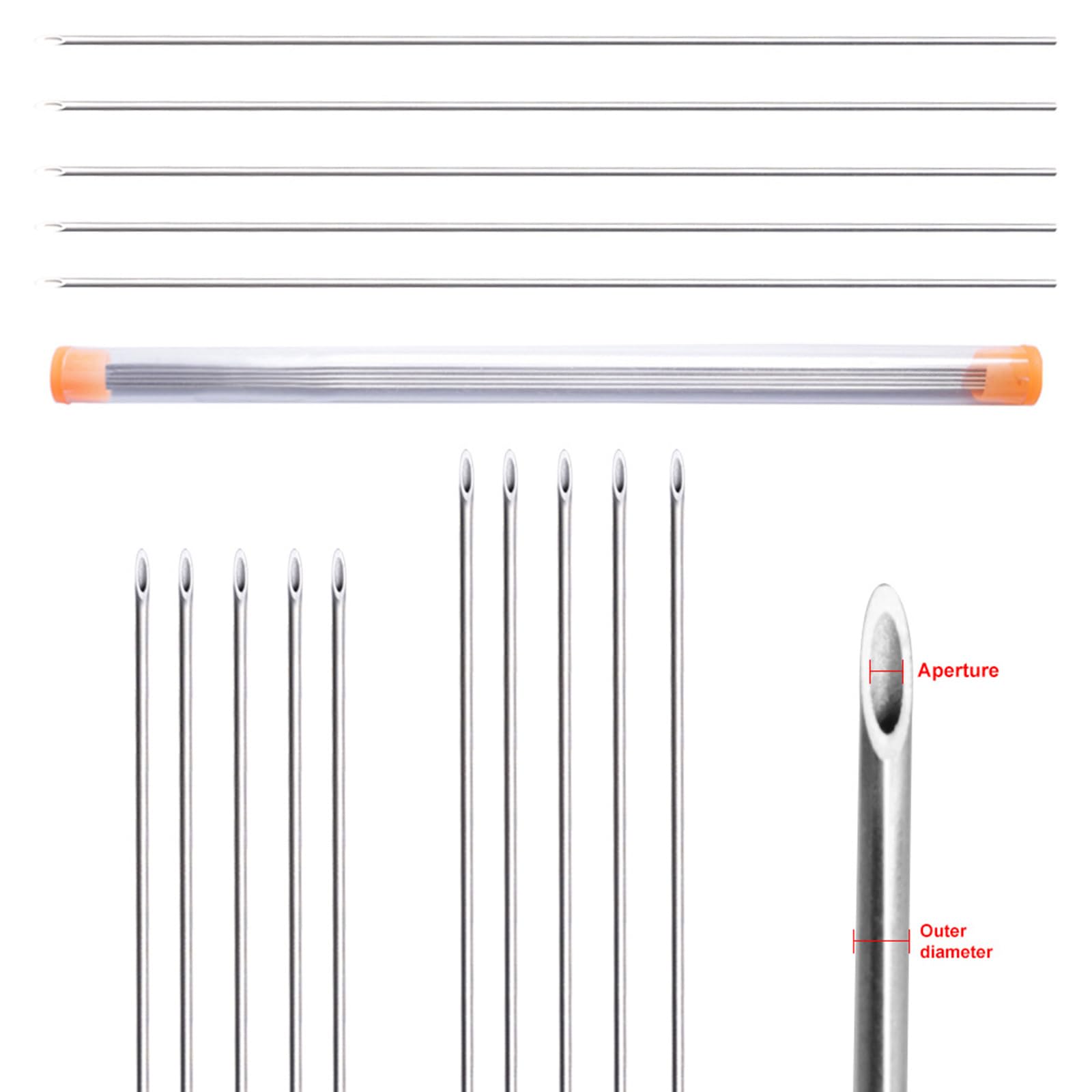TENYELE ergonomic grip needle design for precise handling and control