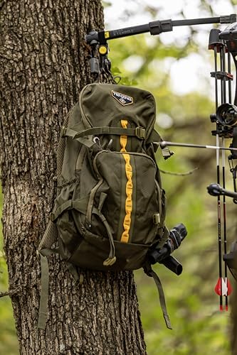 TENZING 1200 Whitetail Day Pack daisy chain attachment points for extra gear.