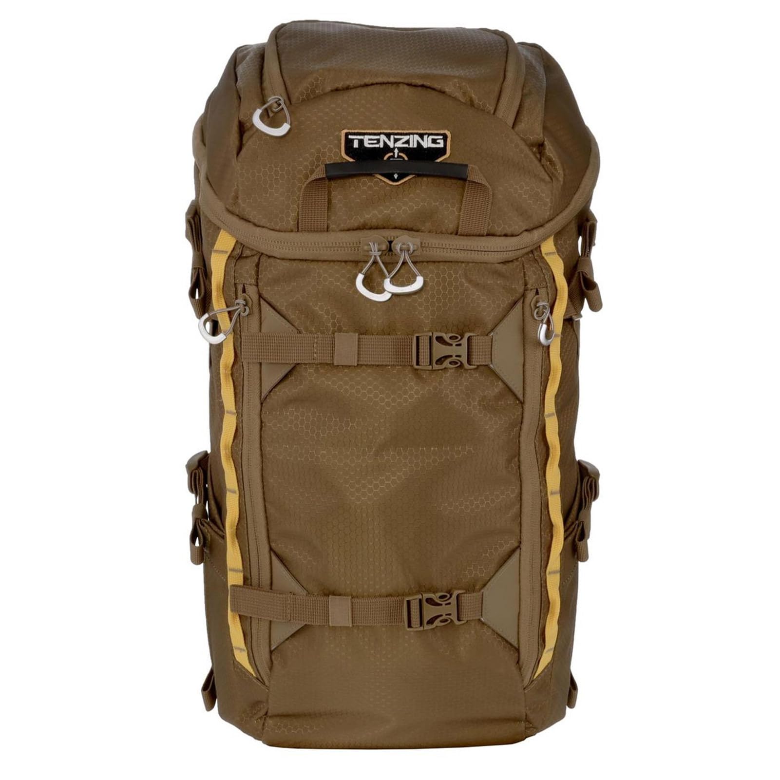 TENZING 1500 Whitetail Day Pack camo exterior shows concealment for hunts and rugged durability.