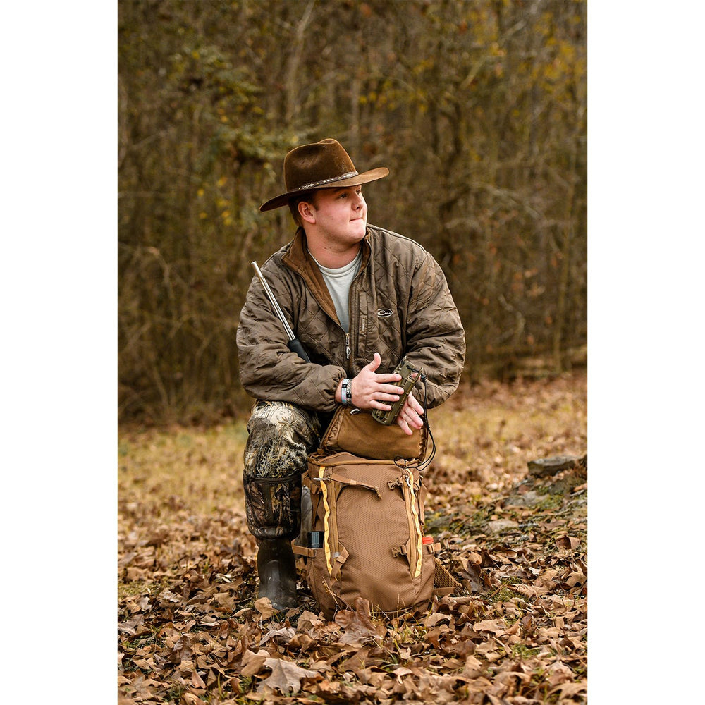 TENZING 1500 Whitetail Day Pack main compartment offers 1,500 cu in capacity for gear organization.