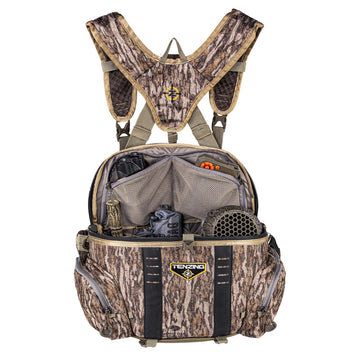 TENZING Hangtime ergonomic air-cooled shoulder straps for all-day comfort
