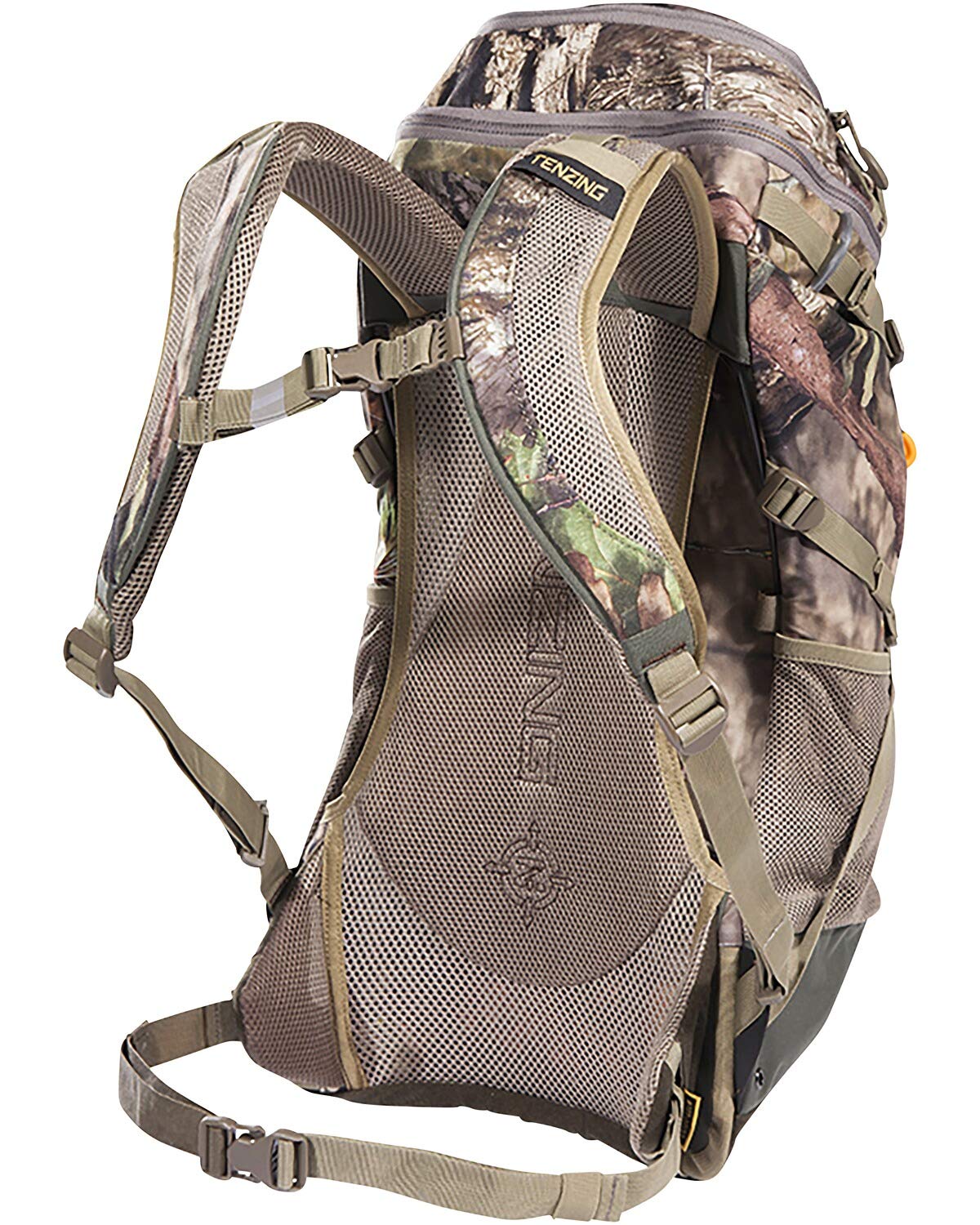 TENZING Rambler high airflow suspension keeps your back cool during long days.