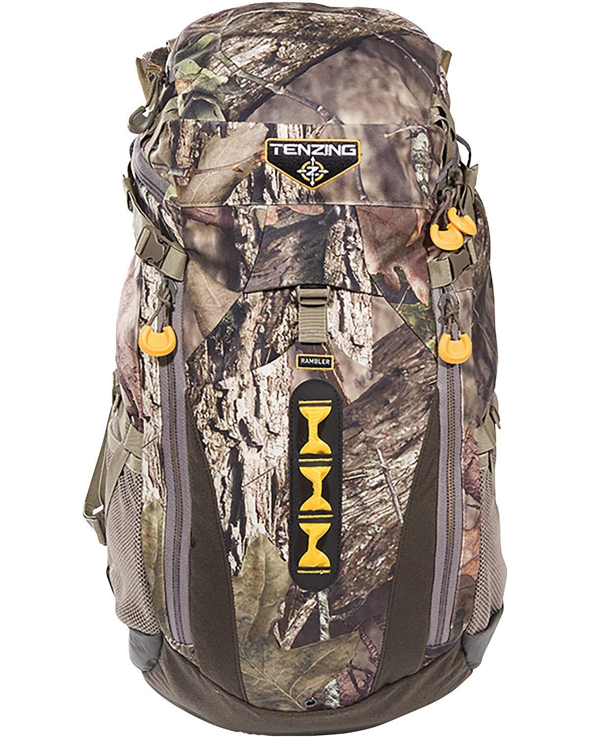 TENZING Rambler Mossy Oak camo blends with terrain for discreet carry.