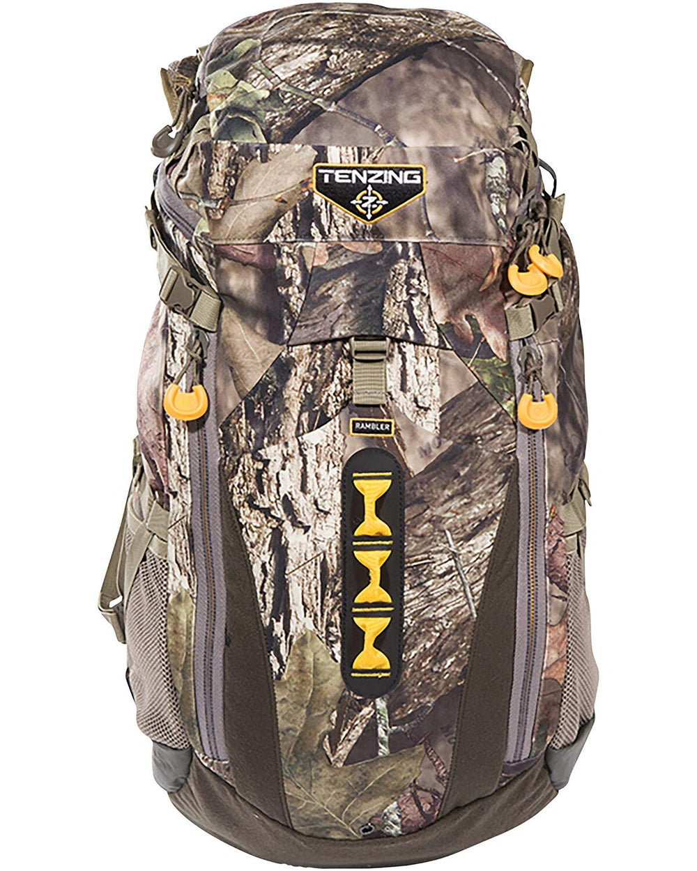 TENZING Rambler Mossy Oak camo blends with terrain for discreet carry.