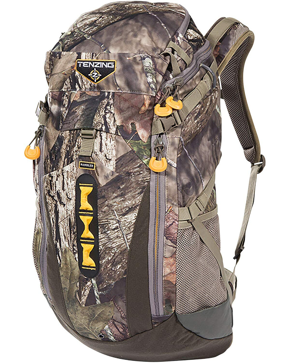 TENZING Rambler top-load compartment enables quick gear access on hunts.