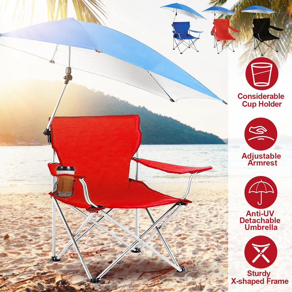 TeqHome Beach Chair includes carry bag for convenient portability