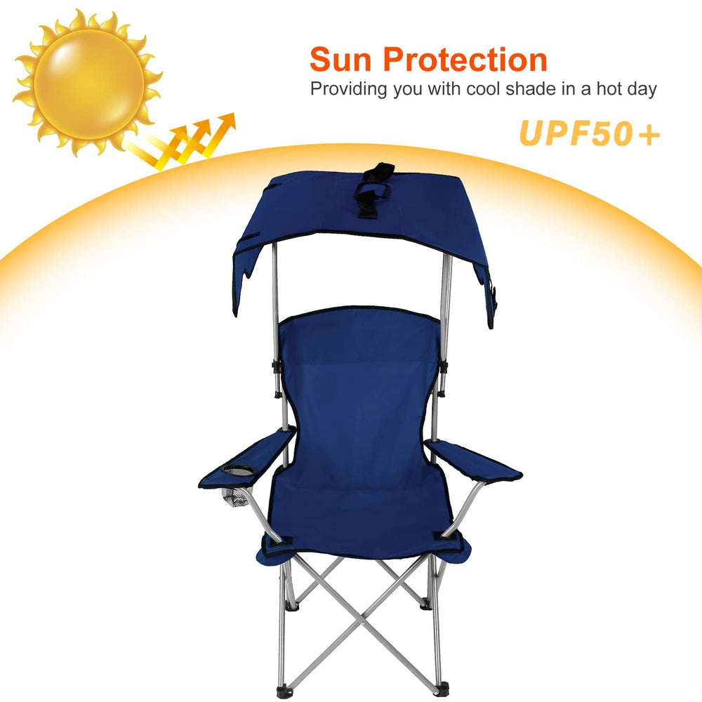 TeqHome chair folded compact for easy transport and storage.