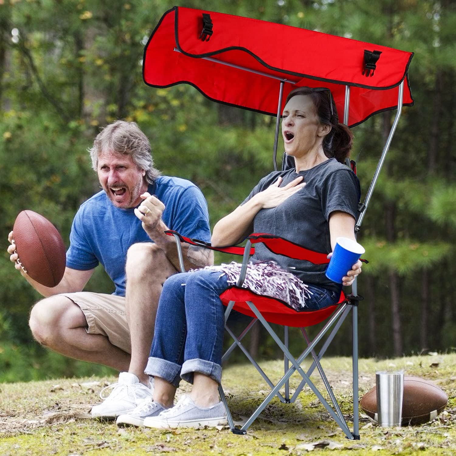 TeqHome perfect for garden, beach, park, or campsite shade.