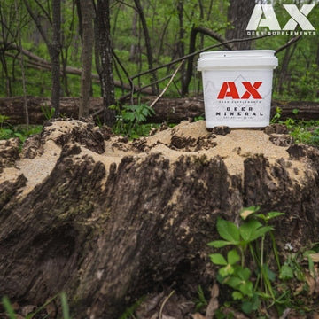 Terra AX Deer Mineral antler growth focus for healthier racks.