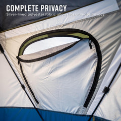 Territory TENTS Jet Set windows provide ventilation during use