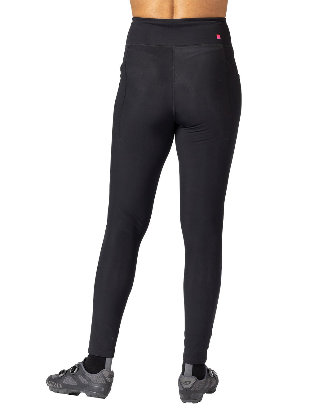 Model demonstrates 28.5-inch inseam coverage for full-leg protection.