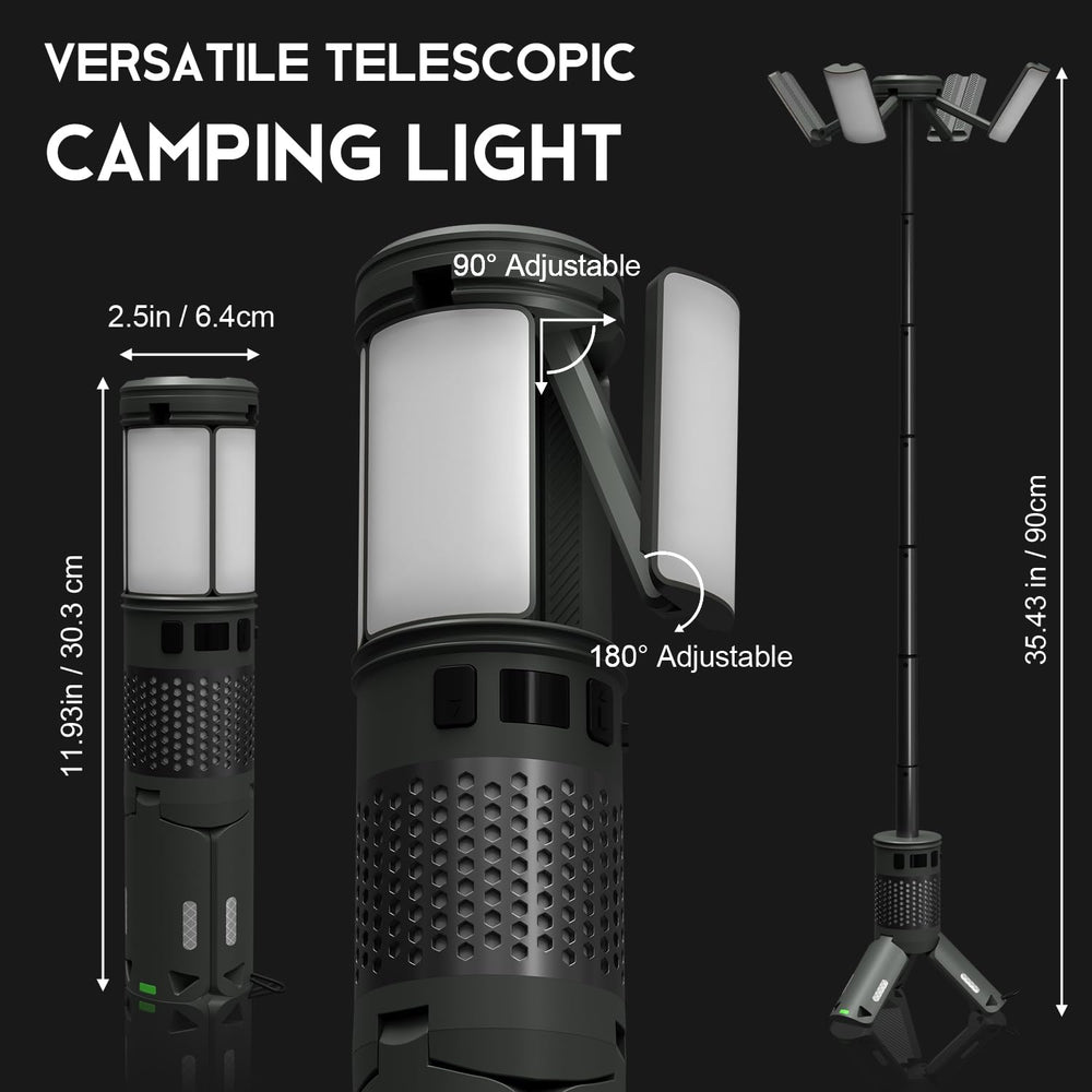 Tesmax emergency-power lantern provides reliable light during outages and outdoor emergencies.
