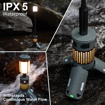 Tesmax light on a stand ideal for table-top tasks and late-night work.