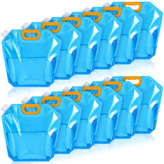 Tessco for you collapsible water bag front view ideal for camping hydration