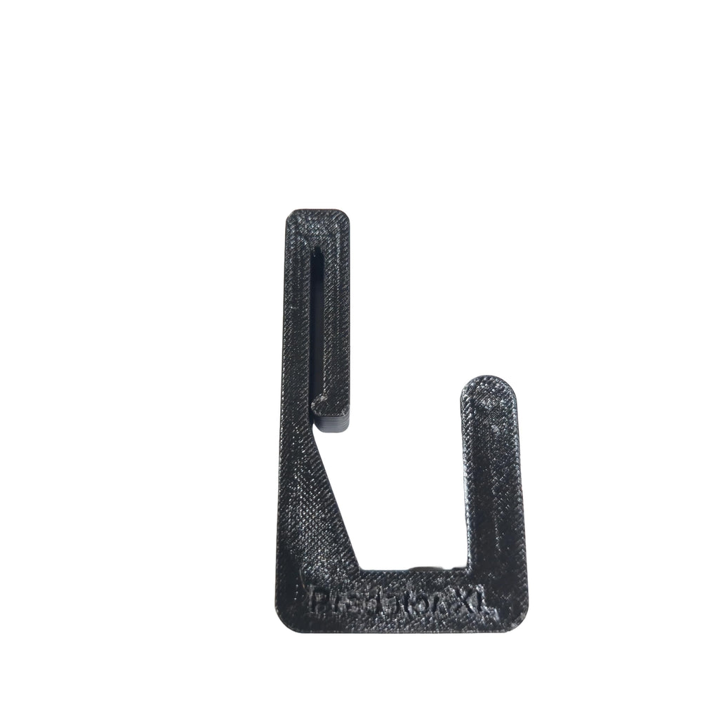 Tethrd Predator XL platform hanger heavy-duty clip designed for rugged weather use.