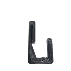 Tethrd Predator XL platform hanger heavy-duty clip designed for rugged weather use.