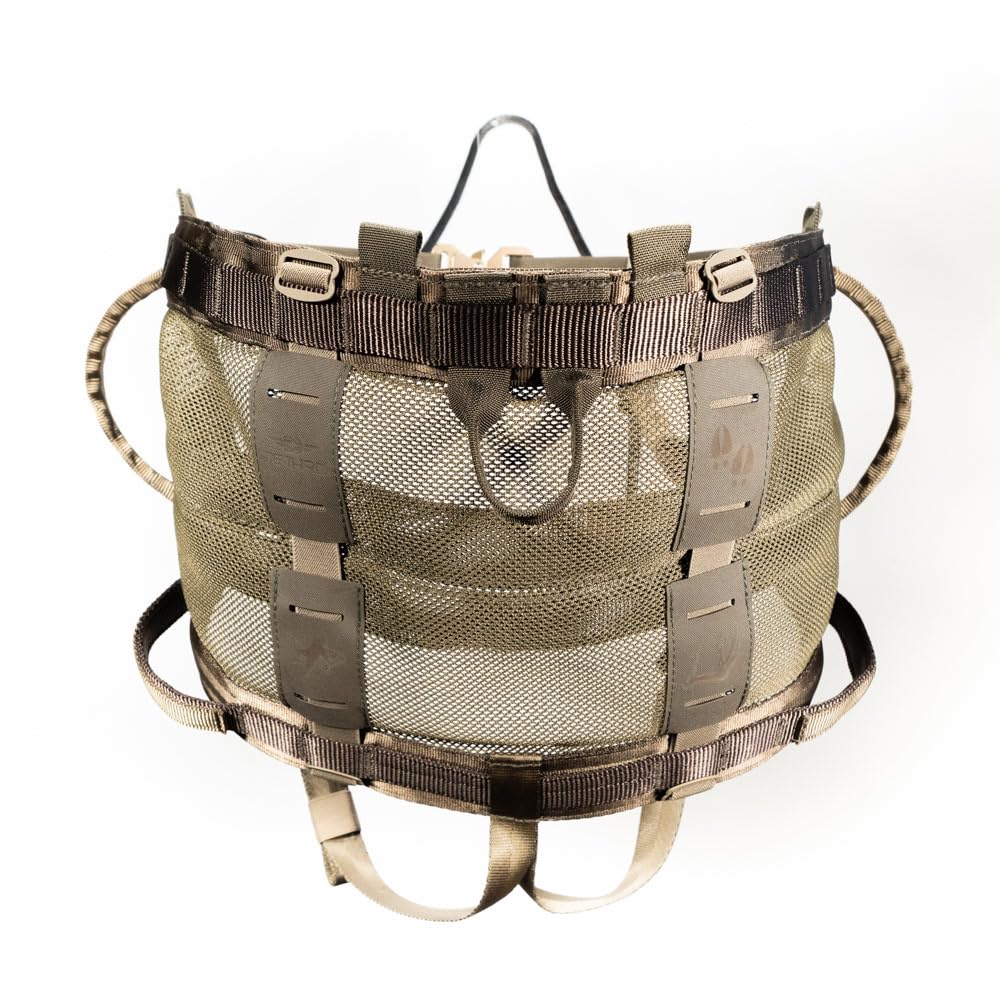 Tethrd Ultralock SD upper and lower MOLLE areas for accessories