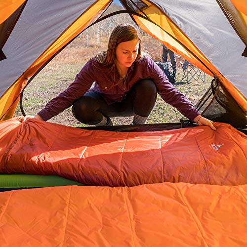TETON Altos-S in camp use showcases versatile warmth during outdoor nights