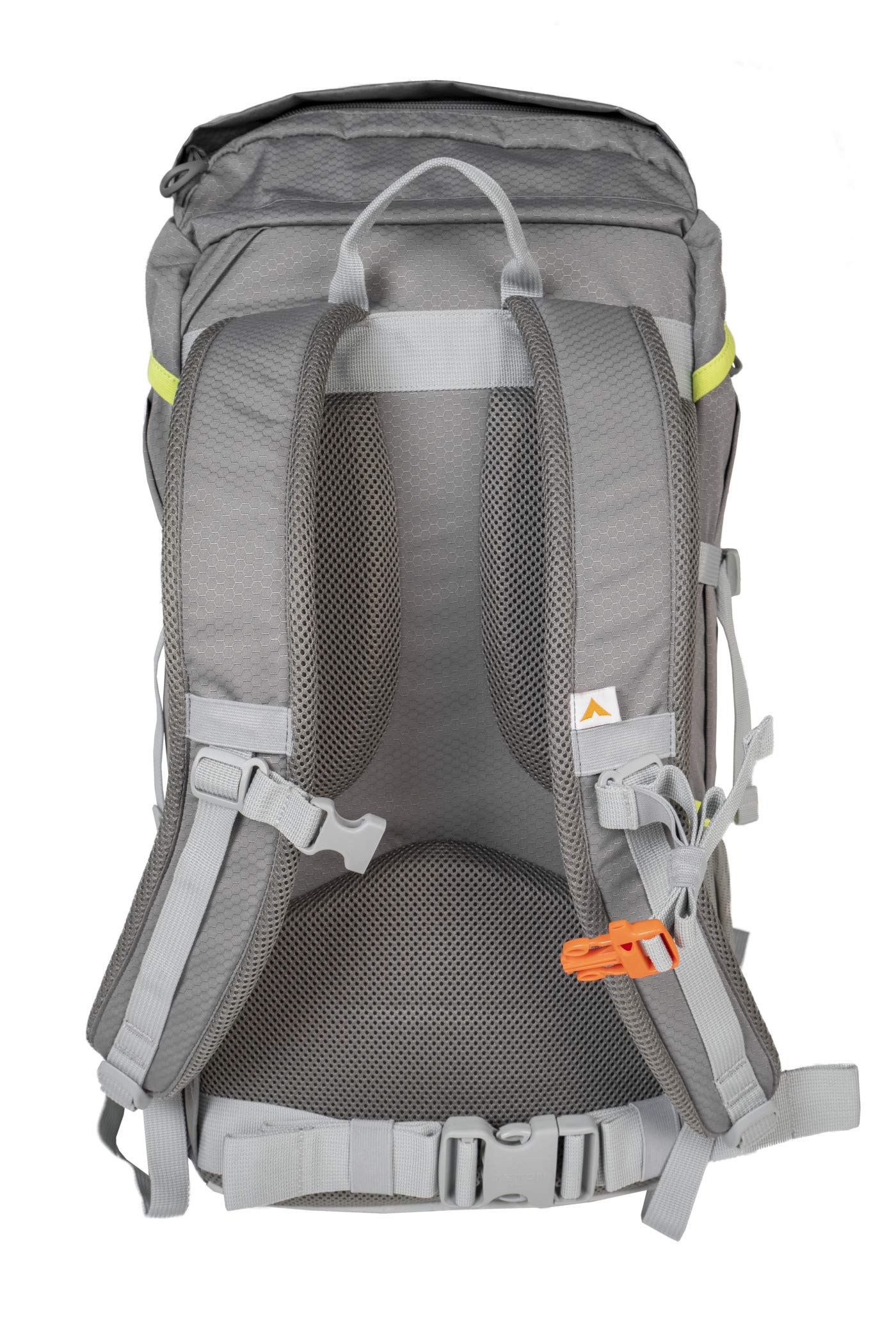 TETON Cirque 26L backpack opened with organized compartments for easy access.