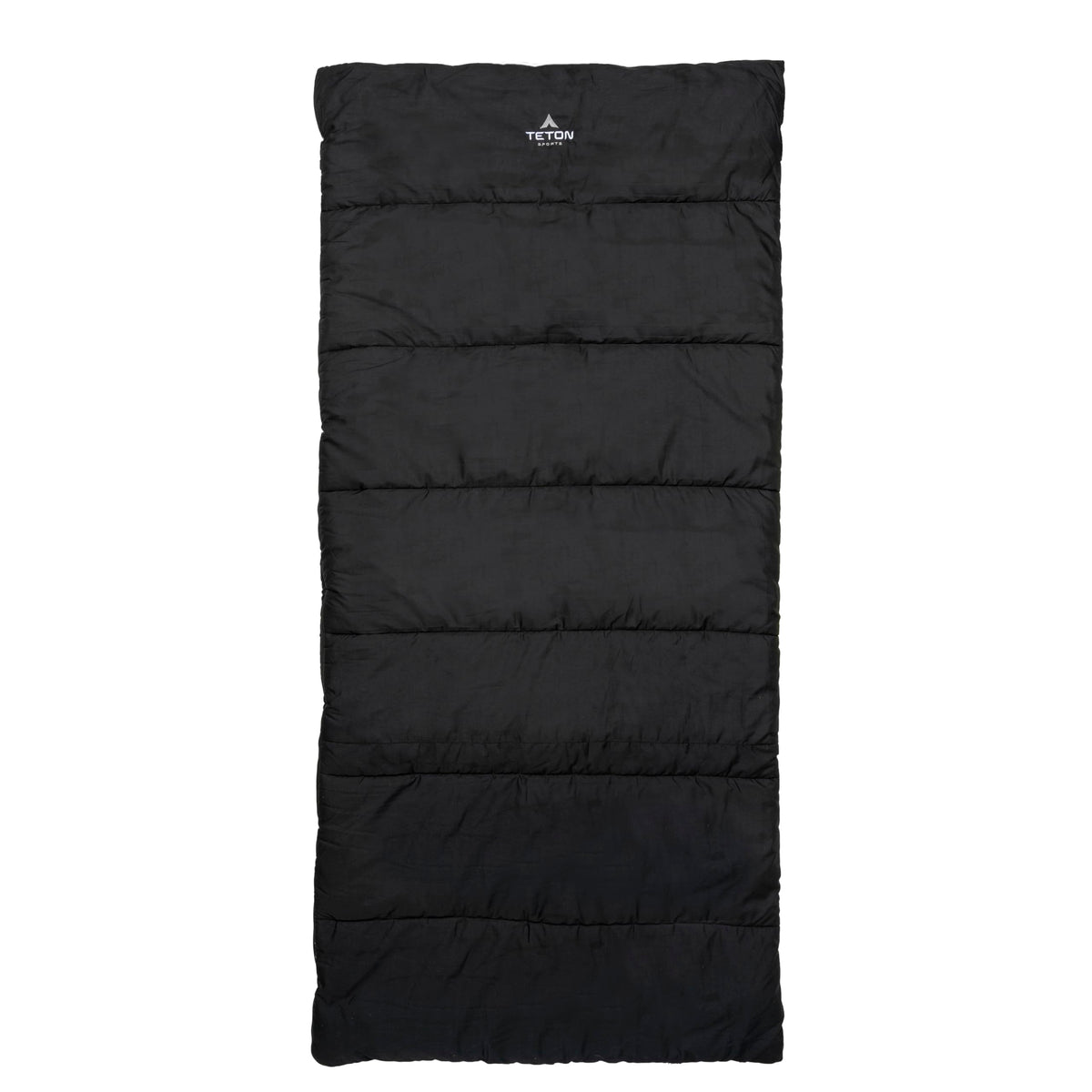TETON Evergreen sleeping bag with spacious fit for relaxed camping comfort.
