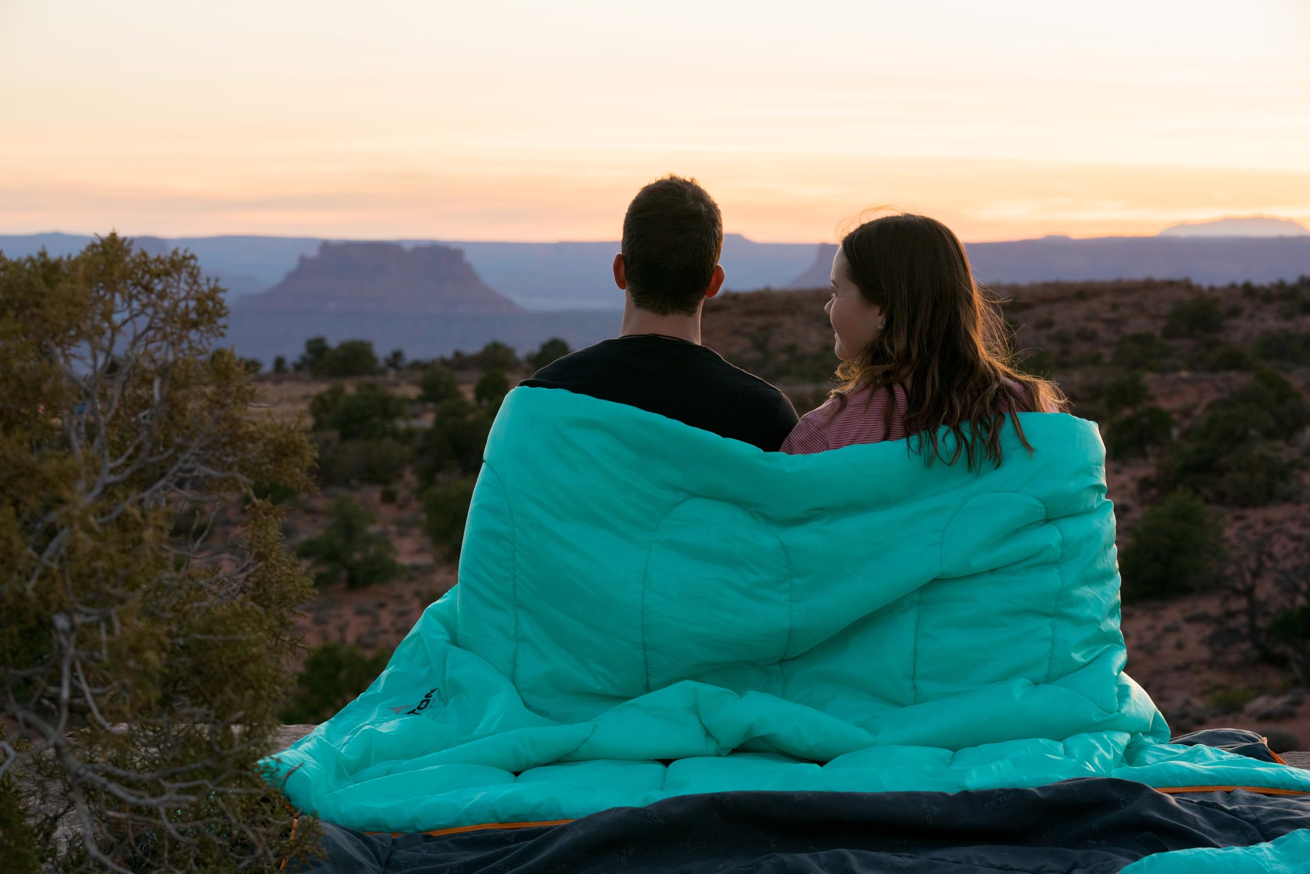 Teton Mammoth two-person camping setup for shared comfort