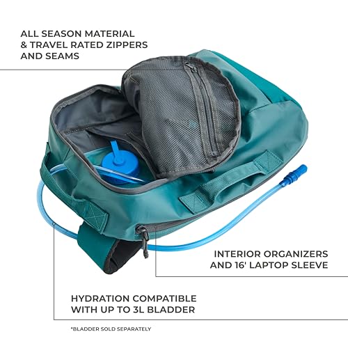 TETON Nanda 30L hydration compartment accessible for on-the-go sipping
