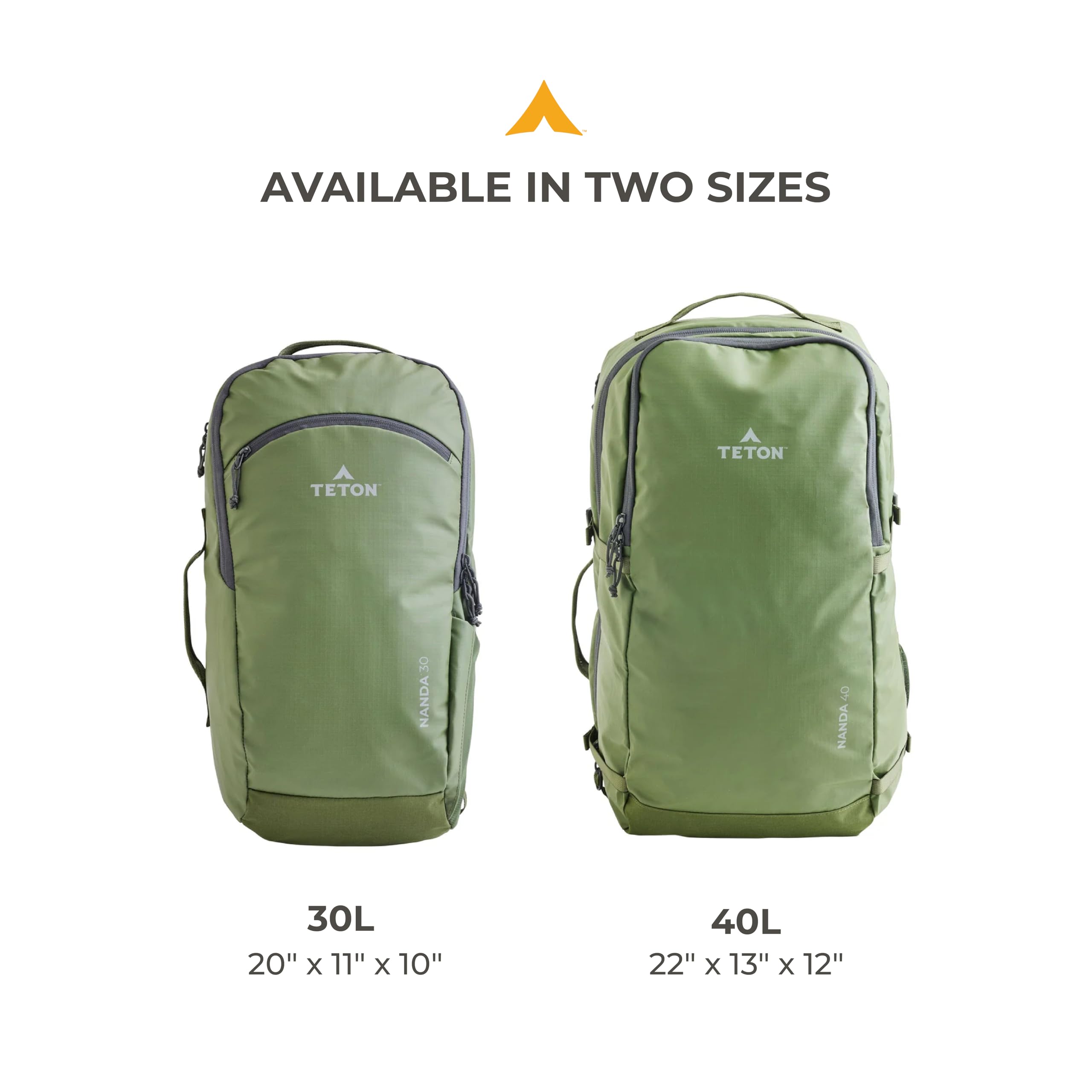 TETON Nanda 30L travel backpack in Ruby ready for daily commutes