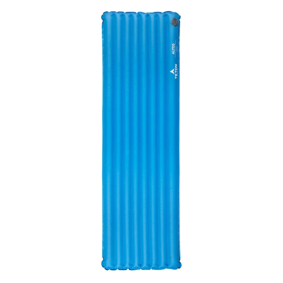 TETON Sports Altos insulated sleeping pad inflated outdoors for stable comfort