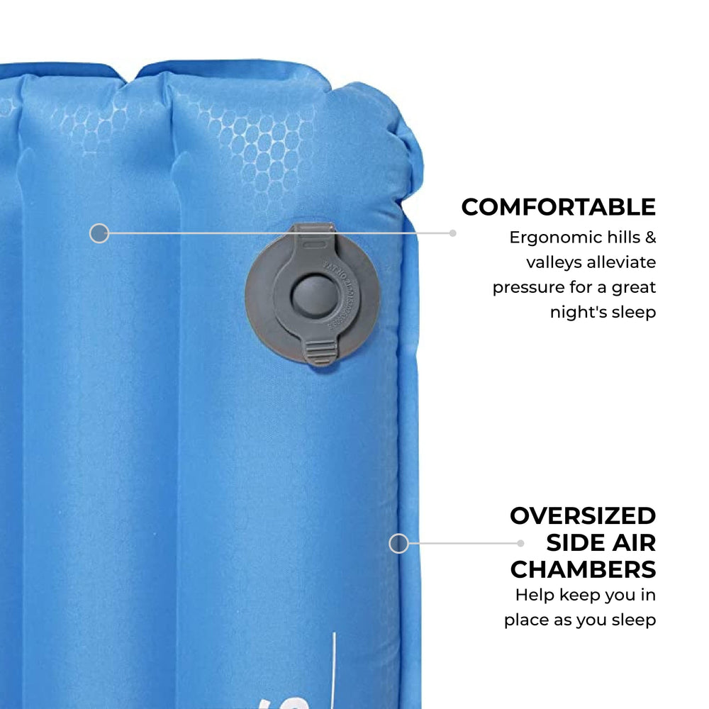 TETON Altos sleeping pad is lightweight and backpack-friendly