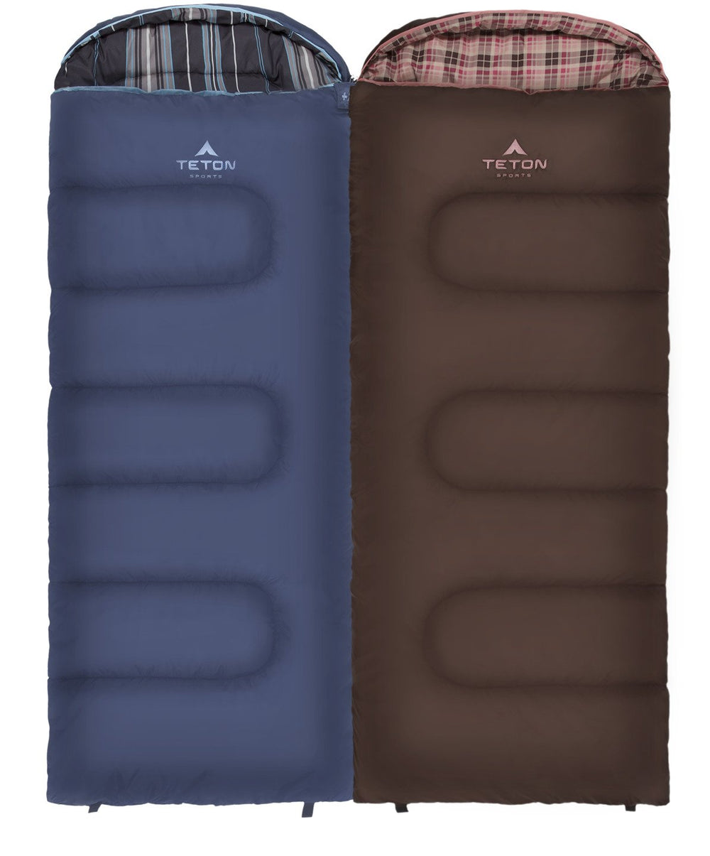 TETON Sports Celsius Jr hanging loop supports loft maintenance when stored.