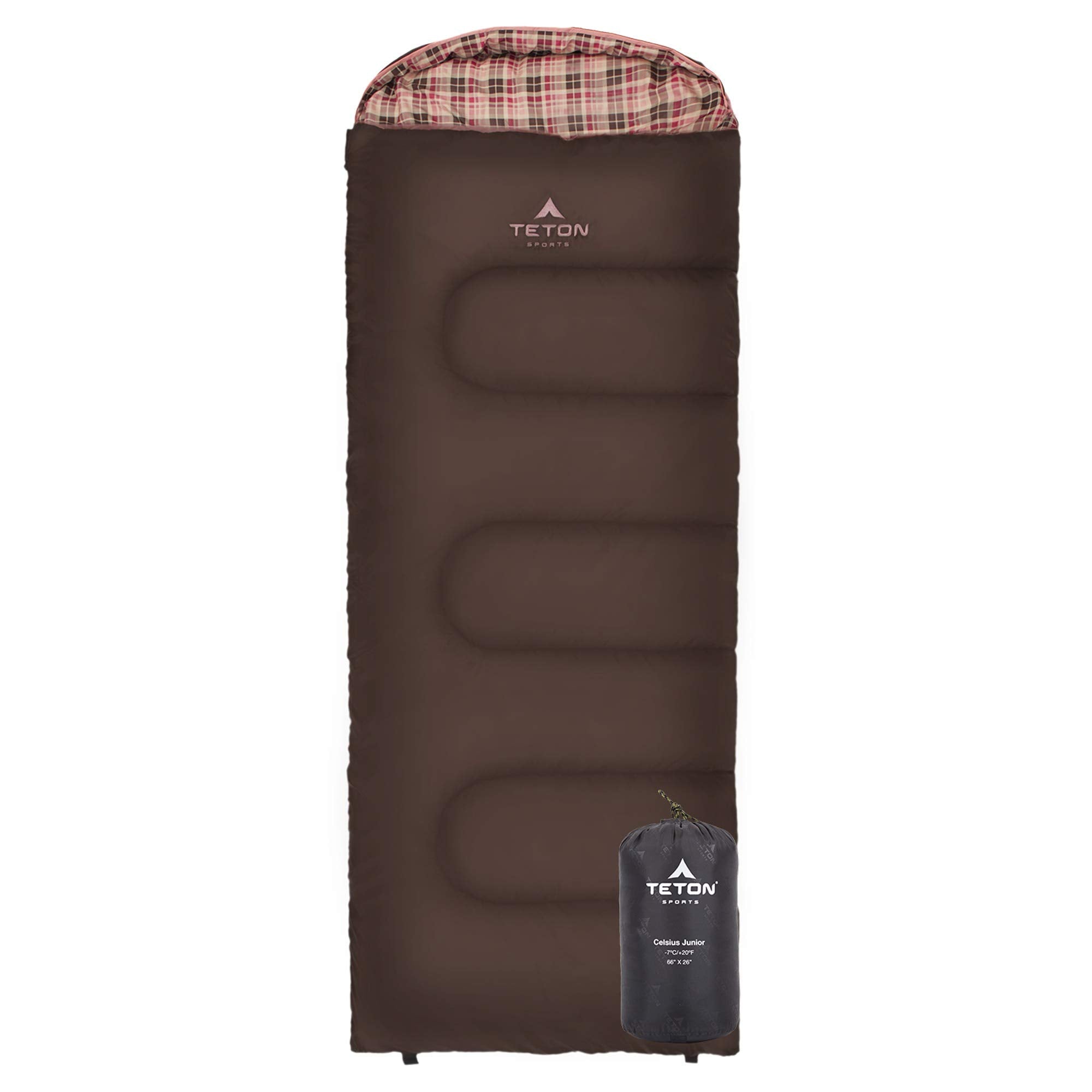 TETON Sports Celsius Jr interior view highlights soft lining for kid comfort during camping.