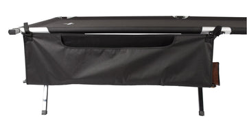 TETON Sports cot gun sleeve with top vent keeps gear accessible and off the ground.