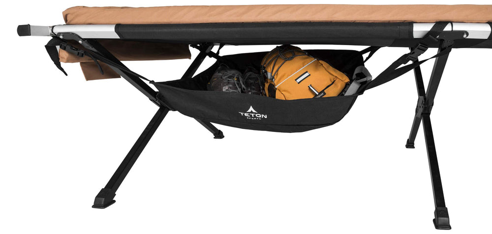 Teton Sports cot gun sleeve with fleece lining guards gear and grants quick access.
