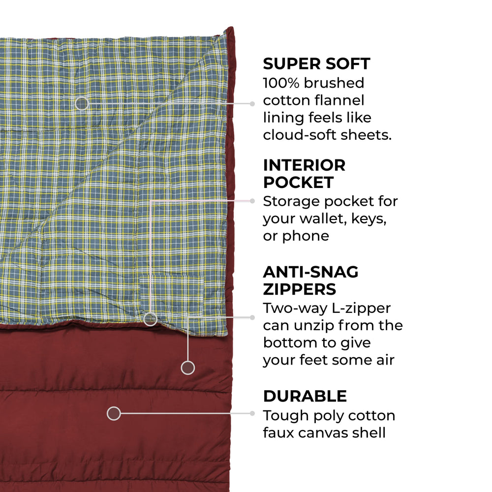Evergreen interior phone pocket keeps essentials within reach on trips.