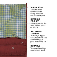 Evergreen interior phone pocket keeps essentials within reach on trips.