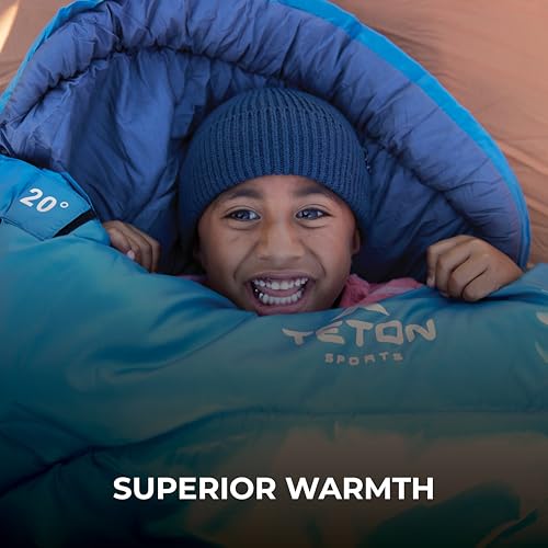 TETON Sports Junior sleeping bag exterior canvas for rugged use