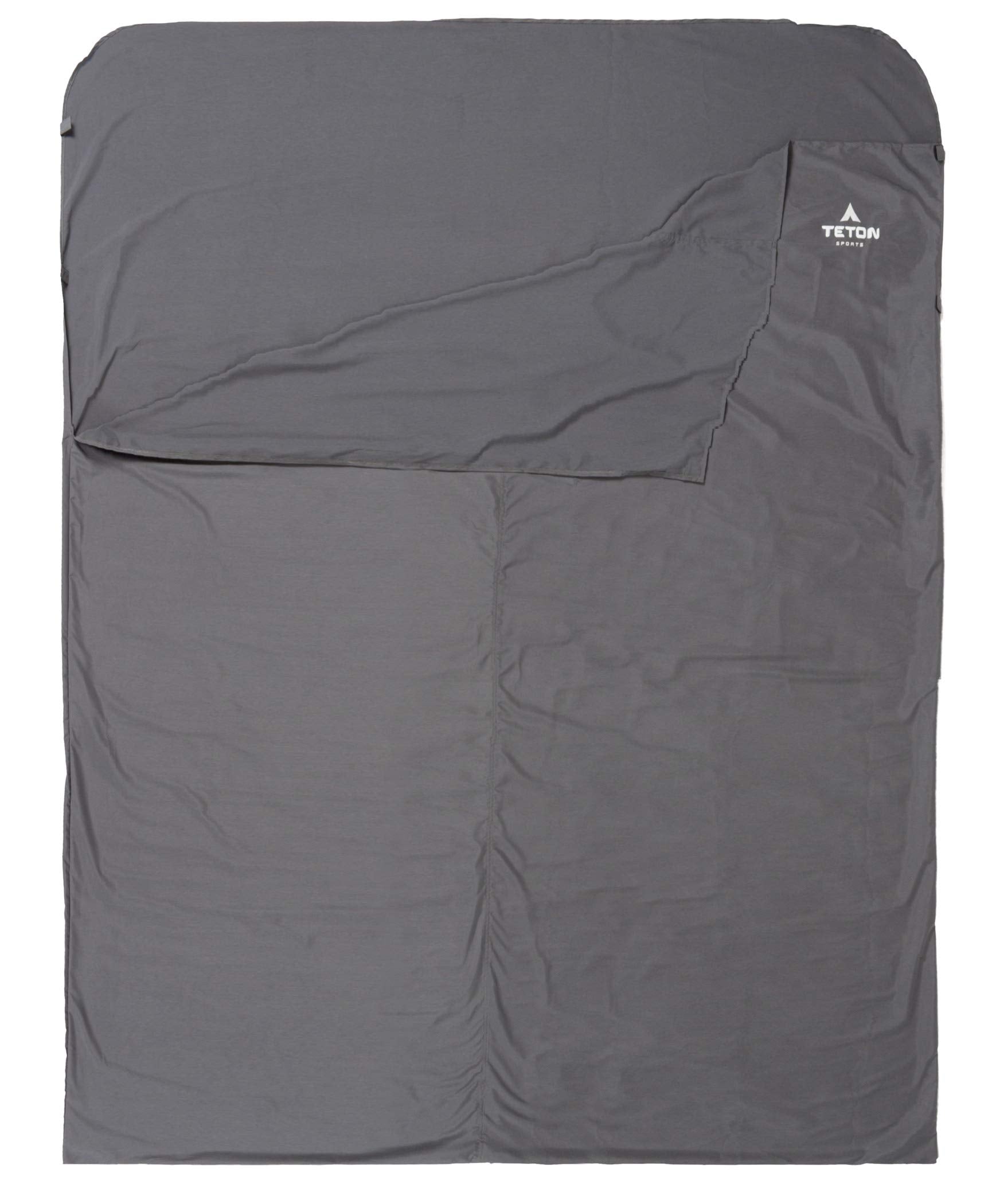 Teton Sports Mammoth liner folded for compact packing and quick setup on trips.